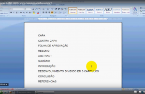 Regras da ABNT